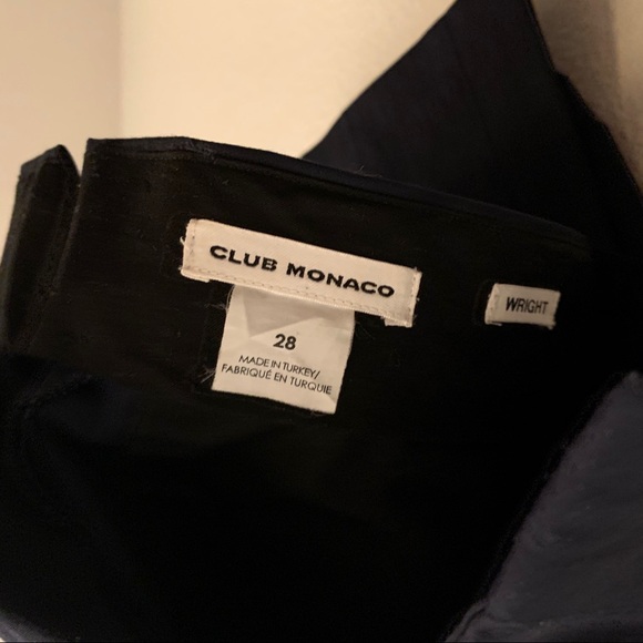 Club Monaco Men 36S Navy Suite Blazer & Trousers - Picture 8 of 8